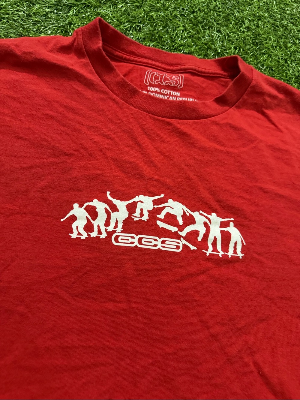 CCS Red Skate Graphic Short Sleeve Tee SIZE XL
